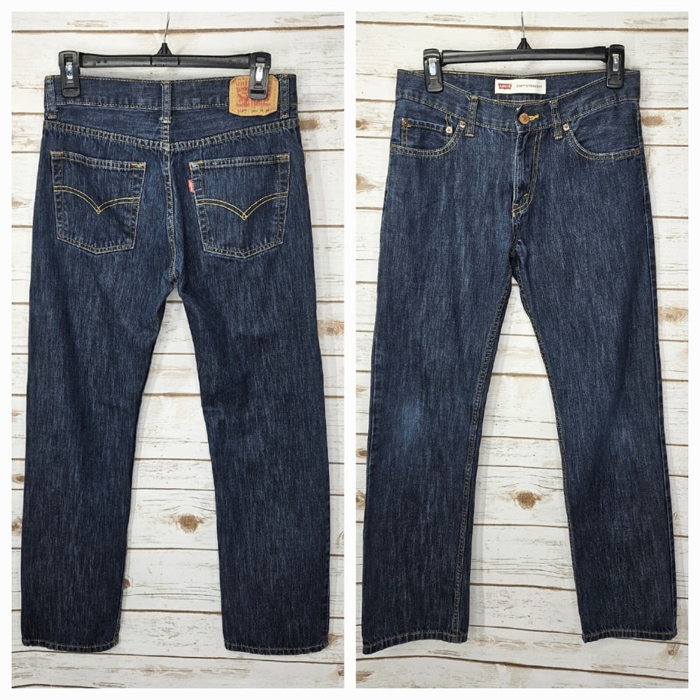 Levi's 514 Straight Jeans Size 16 Regular W28 L28
